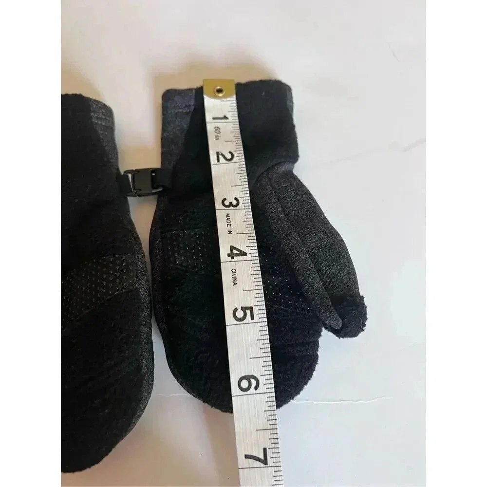 Head Kids Children's Mittens Touchscreen Running Gloves XS Sizes 2-4 Gray Black‎